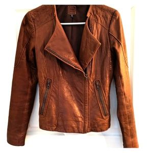 Genuine leather jacket